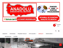 Tablet Screenshot of anadolumutfak.com